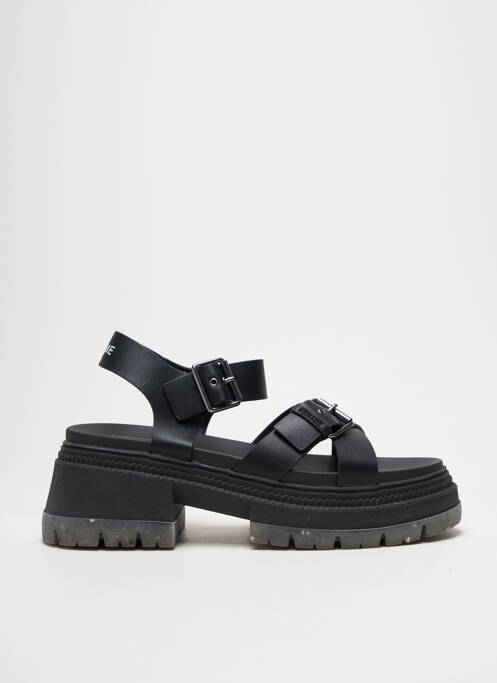 Sandales/Nu pieds noir NO NAME pour femme