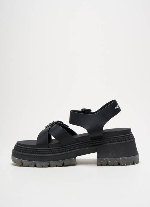 Sandales/Nu pieds noir NO NAME pour femme