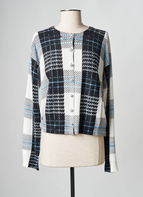 Gilet manches longues gris TWINSET pour femme