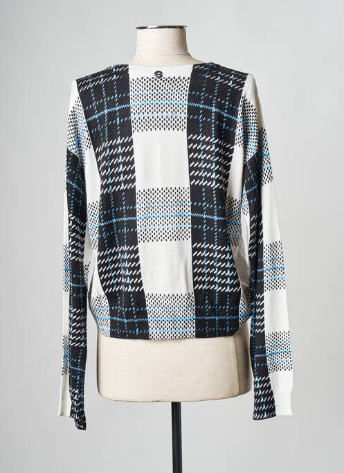 Gilet manches longues gris TWINSET pour femme