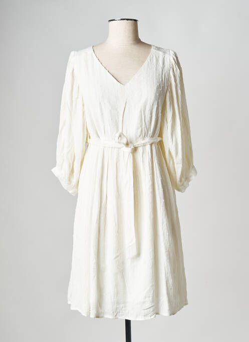 Robe courte blanc MOLLY BRACKEN pour femme