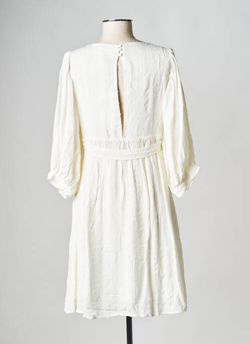 Robe courte blanc MOLLY BRACKEN pour femme