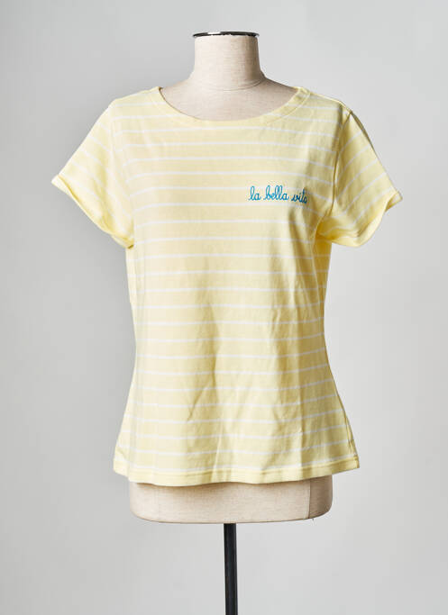 T-shirt jaune MAISON LABICHE pour femme