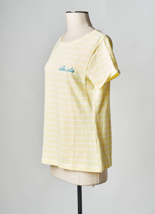 T-shirt jaune MAISON LABICHE pour femme