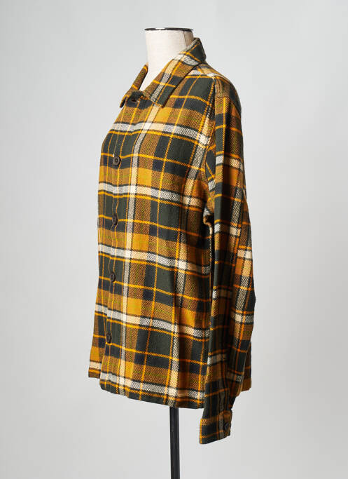 Chemise manches longues vert KNOWLEDGE COTTON APPAREL pour homme