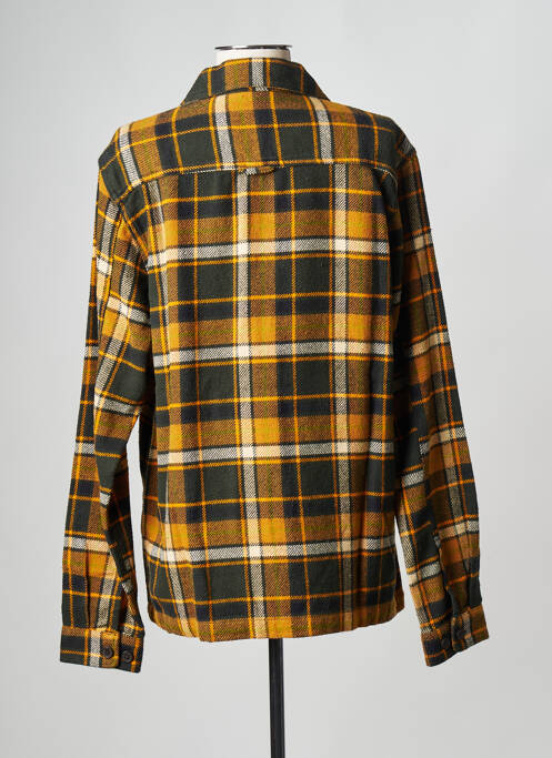 Chemise manches longues vert KNOWLEDGE COTTON APPAREL pour homme