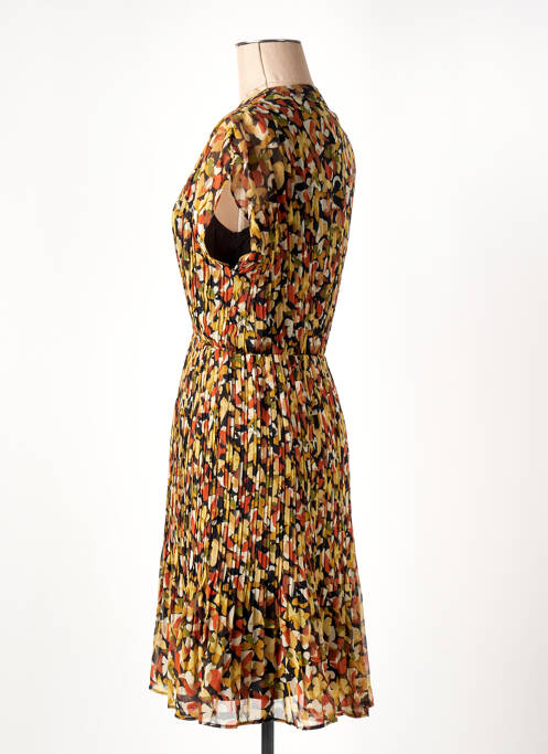 Robe courte jaune MOLLY BRACKEN pour femme