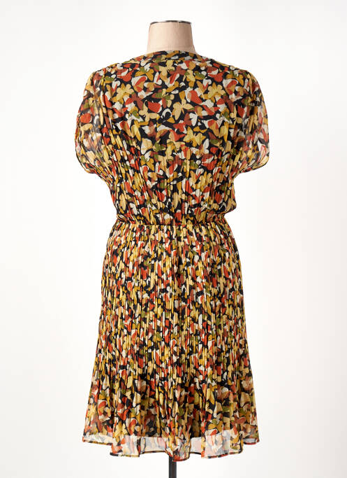 Robe courte jaune MOLLY BRACKEN pour femme