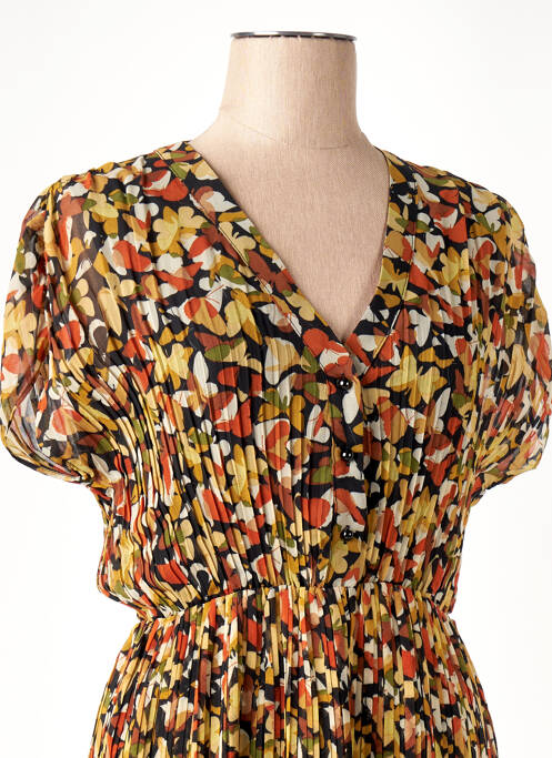 Robe courte jaune MOLLY BRACKEN pour femme