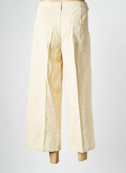 Pantalon large beige GRACE & MILA pour femme