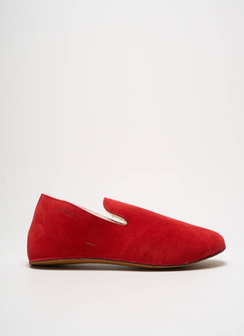 Chaussons/Pantoufles rouge BOSABO pour homme