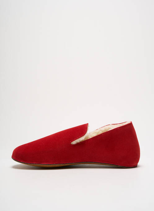 Chaussons/Pantoufles rouge BOSABO pour homme