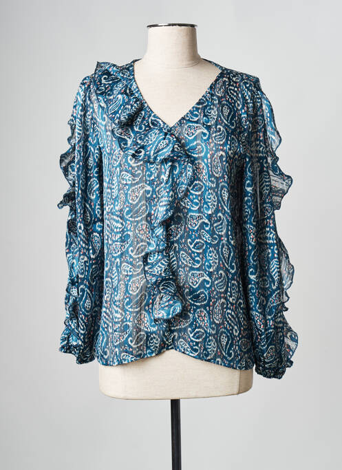 Top bleu MOLLY BRACKEN pour femme
