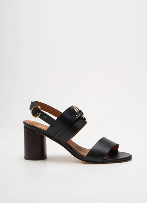 Sandales/Nu pieds noir ANAKI pour femme