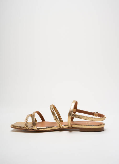 Sandales/Nu pieds or ANAKI pour femme