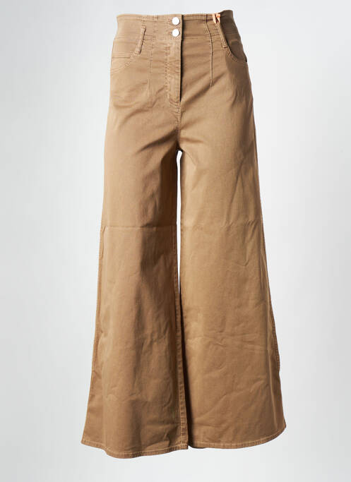 Pantalon large marron MAX&CO. pour femme