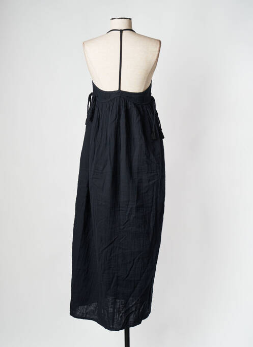 Robe longue noir BELLE PIÈCE pour femme