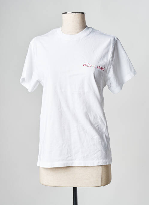 T-shirt blanc MAISON LABICHE pour homme