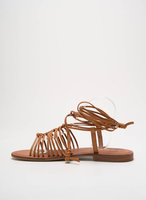 Sandales/Nu pieds marron LES TROPEZIENNES PAR M.BELARBI pour femme