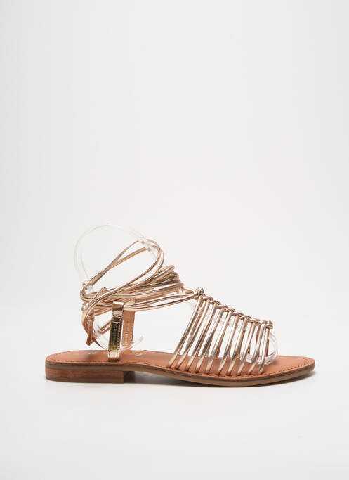 Sandales/Nu pieds or LES TROPEZIENNES PAR M.BELARBI pour femme