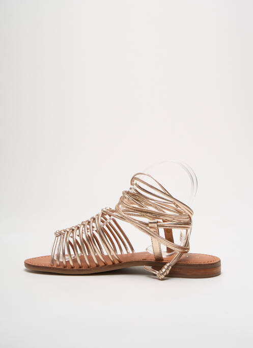 Sandales/Nu pieds or LES TROPEZIENNES PAR M.BELARBI pour femme