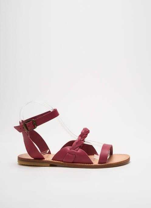 Sandales/Nu pieds rouge SESSUN pour femme