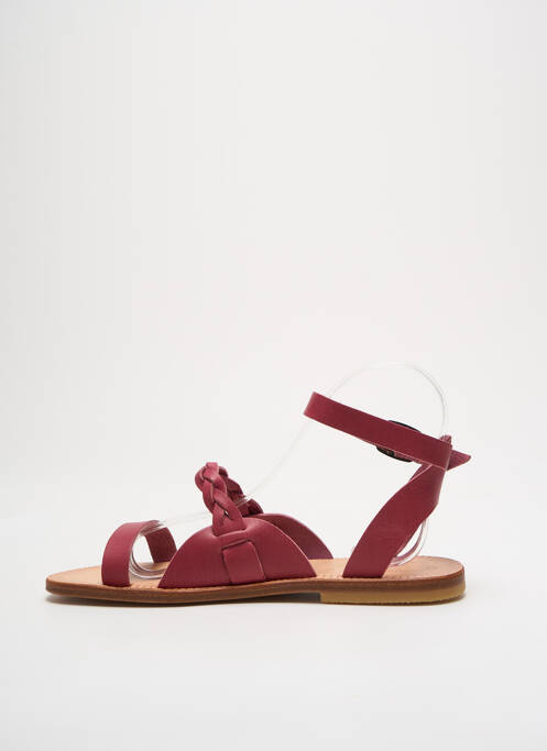 Sandales/Nu pieds rouge SESSUN pour femme