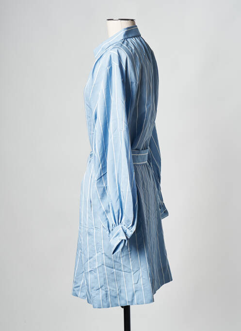 Robe mi-longue bleu SECOND FEMALE pour femme