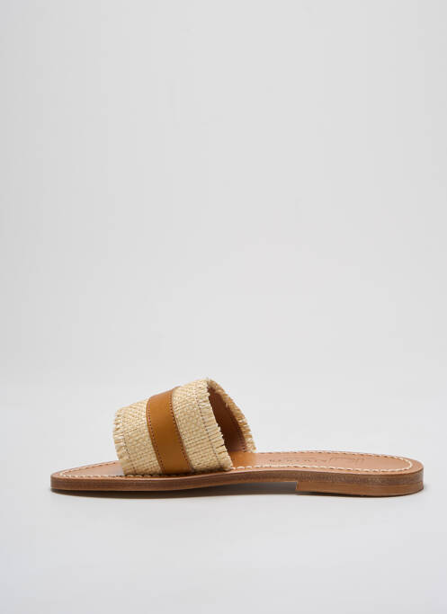 Sandales/Nu pieds beige K.JACQUES pour femme