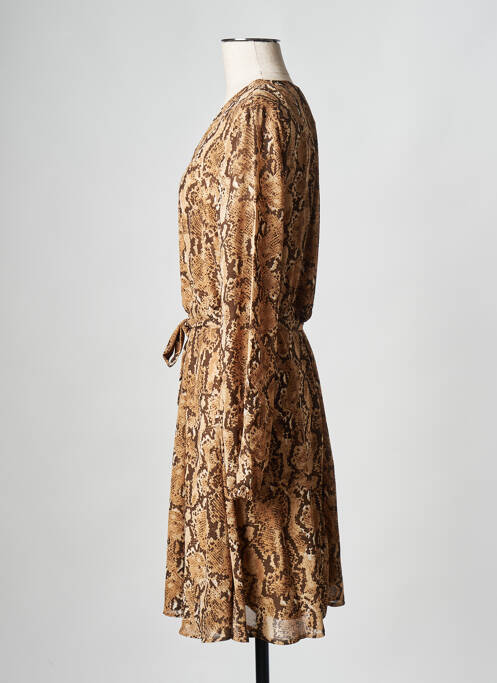 Robe courte beige VILA pour femme