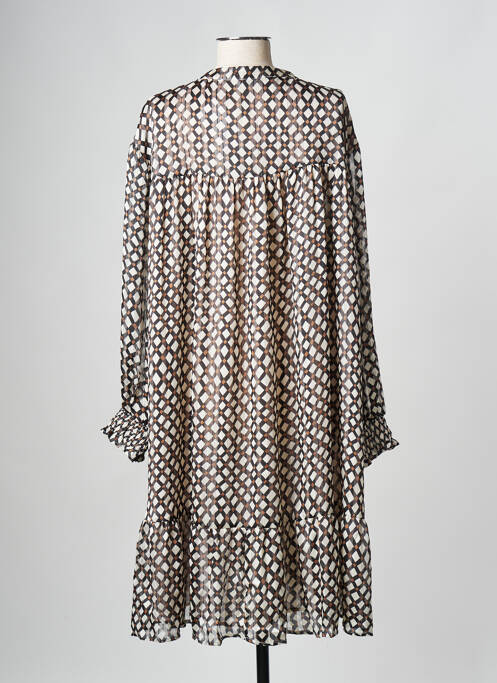 Robe courte marron MAT FASHION femme