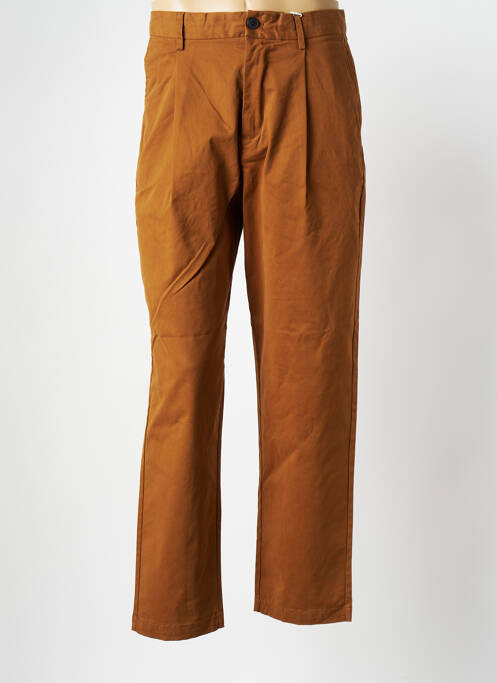 Pantalon droit marron MINIMUM pour homme