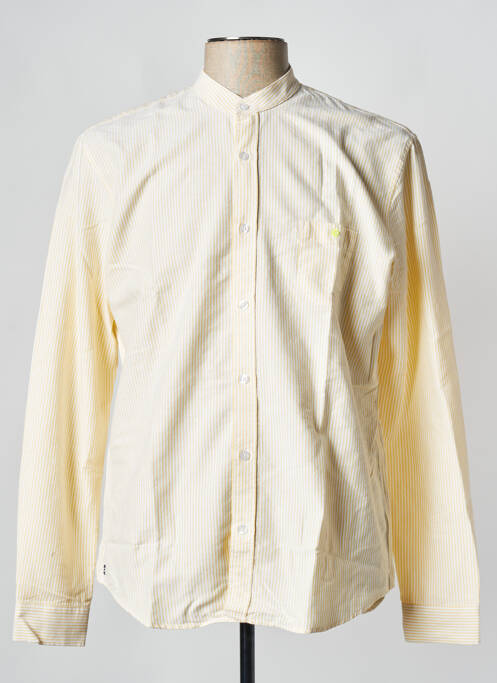 Gilet manches courtes jaune GILI'S pour homme