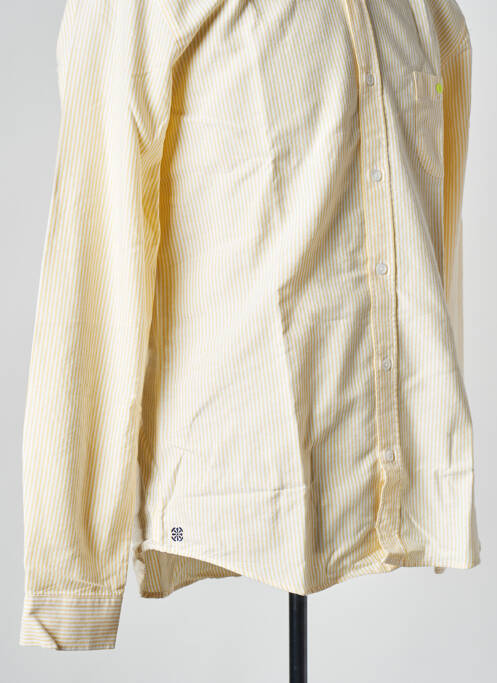 Gilet manches courtes jaune GILI'S pour homme