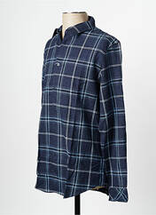 Chemise manches longues bleu SAMSOE & SAMSOE pour homme seconde vue