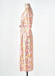 Robe mi-longue orange VILA pour femme seconde vue