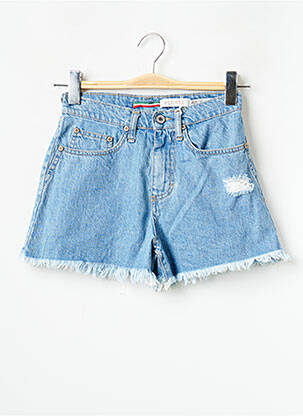 Short bleu PLEASE femme
