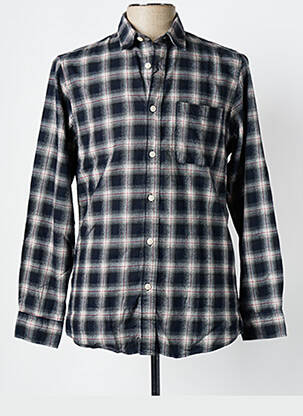 Chemise manches longues bleu SELECTED homme