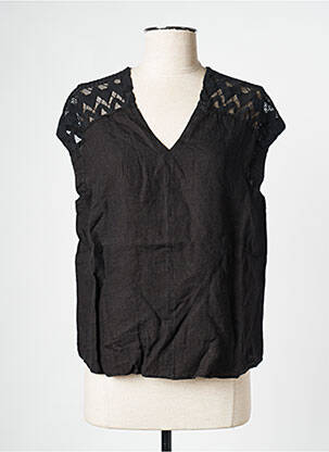 Top noir POMANDERE femme