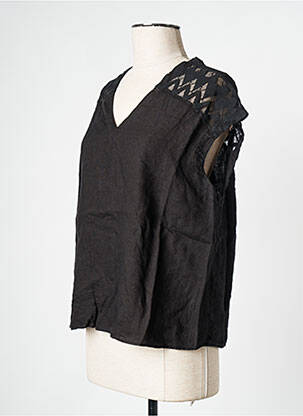 Top noir POMANDERE femme