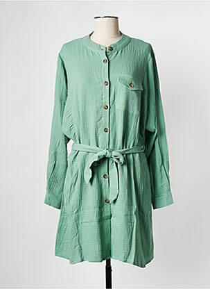 Robe courte vert GRACE & MILA femme