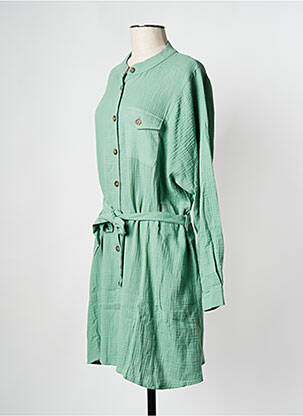 Robe courte vert GRACE & MILA femme