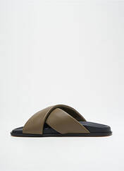 Sandales/Nu pieds kaki LANAPO pour femme seconde vue