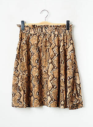 Jupe courte marron VILA femme