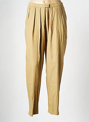 Pantalon droit kaki MOLLY BRACKEN femme