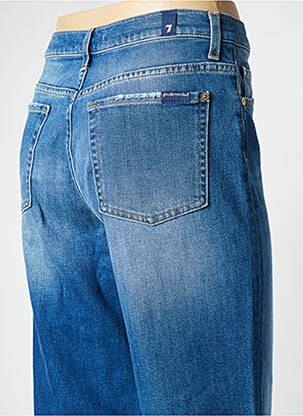 Jeans coupe large bleu 7 FOR ALL MANKIND femme