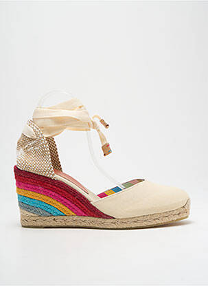 Espadrilles beige CASTANER pour femme