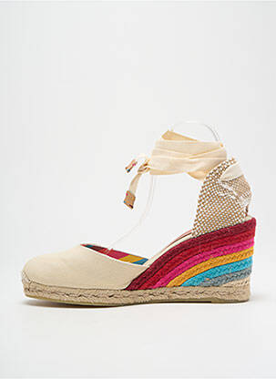 Espadrilles beige CASTANER femme