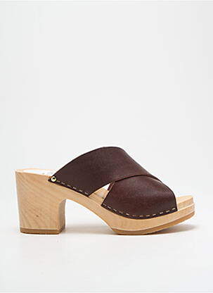 Sandales/Nu pieds marron SABOT YOUYOU pour femme