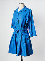 Robe courte bleu PLEASE pour femme seconde vue